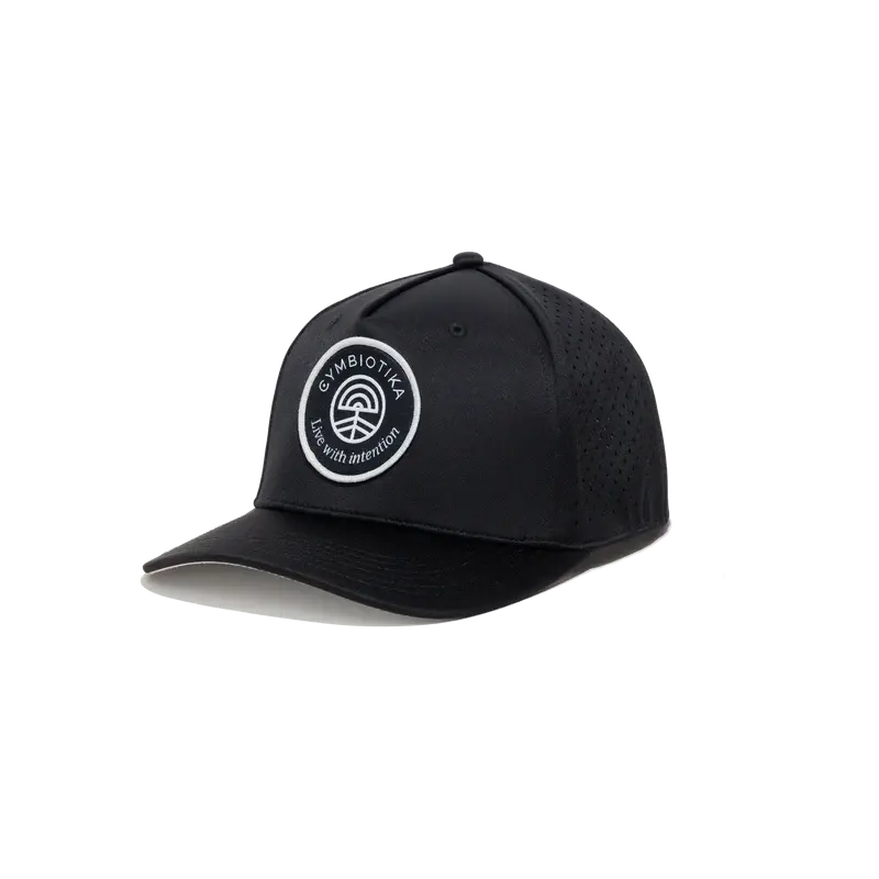 Cymbiotika Patch Performance Snapback - Black/White