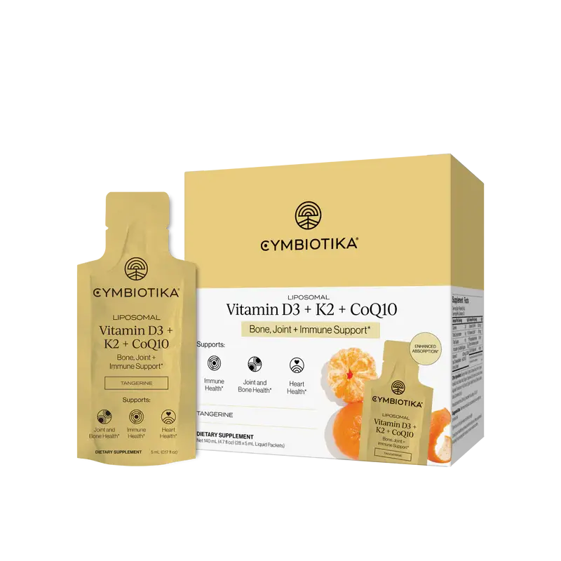 Liposomal Vitamin D3 + K2 + CoQ10 — 1 Month Supply